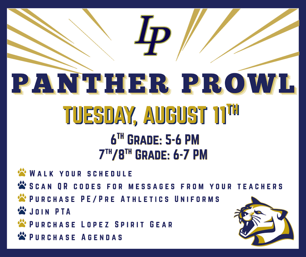 Panther Prowl 2026-27